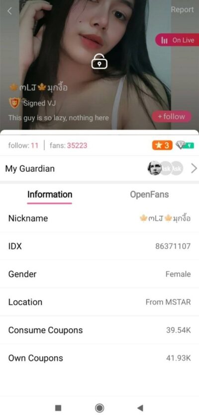 คลิปหลุดไลฟ์สดแอปสีเหลือง IDX-86371107 น้องมุกสาวลีลาเด็ดมาตั้งกล้องโชว์นมหุ่นอย่างขาวของดีจัดๆ คลิปหลุดไลฟ์สดแอปสีเหลือง IDX-86371107 น้องมุกสาวลีลาเด็ดมาตั้งกล้องโชว์นมหุ่นอย่างขาวของดีจัดๆ
